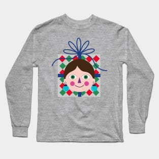 Happy colorful Christmas gift Long Sleeve T-Shirt